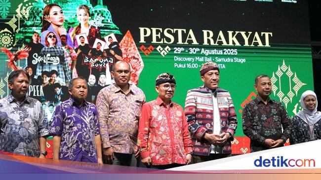 Awali Perhelatan CHANDI 2025, Kemenbud Gelar Pesta Rakyat di Kuta