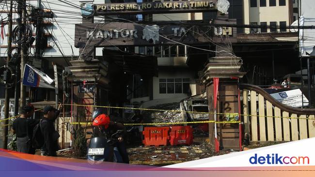 14 Orang Jadi Tersangka, Ini Daftar Kerusakan di Polres Jaktim