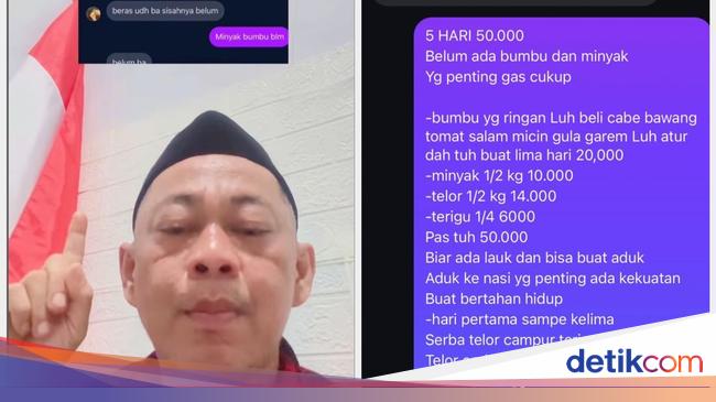 Bantu Follower, Nyak Kopsah Bagikan Ide Menu 5 Hari Budget Rp 50 Ribu