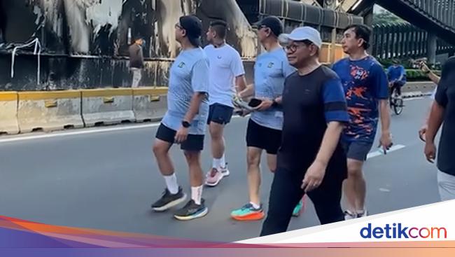 Pramono Cek Langsung CFD Jakarta, Tinjau Perbaikan Fasilitas yang Rusak