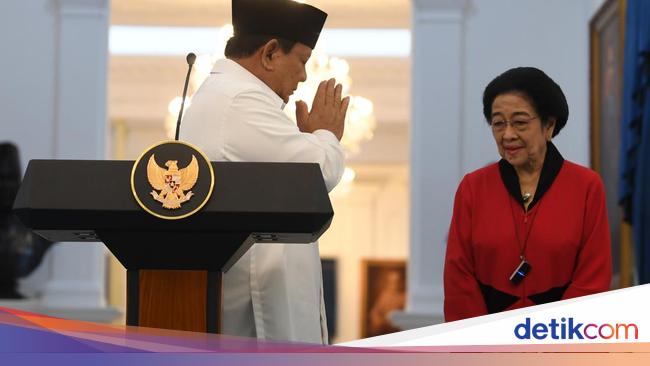 PDIP Ungkap Alasan Megawati di Sebelah Prabowo saat Bicara Kondisi RI
