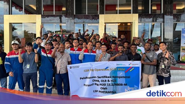 49 Putra Papua Raih Sertifikasi Migas Bersama Pertamina Drilling