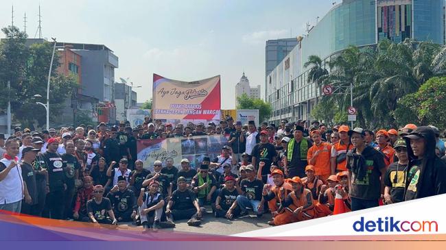 Ormas hingga Pemuda di Senen Jakpus Deklarasi Tolak Aksi Anarkis