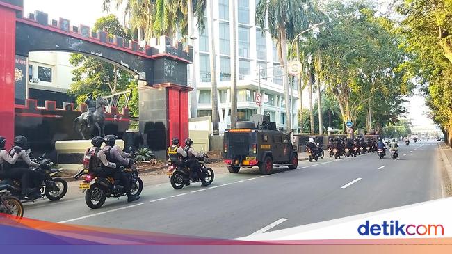 Patroli Skala Besar Lintasi Mako Brimob, Polda Metro Jamin Jakarta Aman