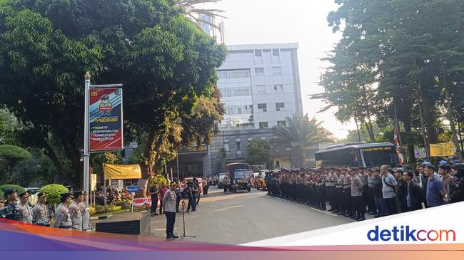 Polda Metro Kembali Gelar Patroli Skala Besar Pantau Situasi Jakarta