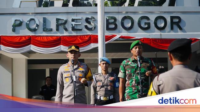 Polres Bogor-Kodim Patroli Skala Besar Libatkan 1.600 Personel, Pastikan Masyarakat Aman