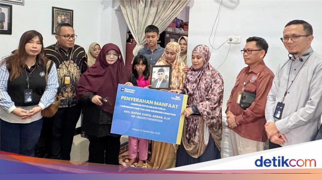 TASPEN Salurkan Santunan ke Keluarga Korban Unjuk Rasa di Makassar