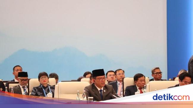 Wakili Prabowo, Menlu Sugiono Sampaikan Sikap Indonesia di KTT SCO China