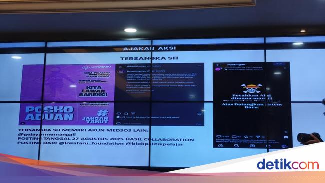 Polisi Ungkap Akun-akun Medsos Diduga Hasut Aksi Anarkis 25-29 Agustus