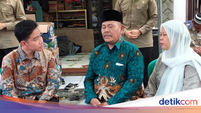 Gibran Melayat ke Rumah Siswa SMK Tangerang Meninggal Usai Ikut Demo