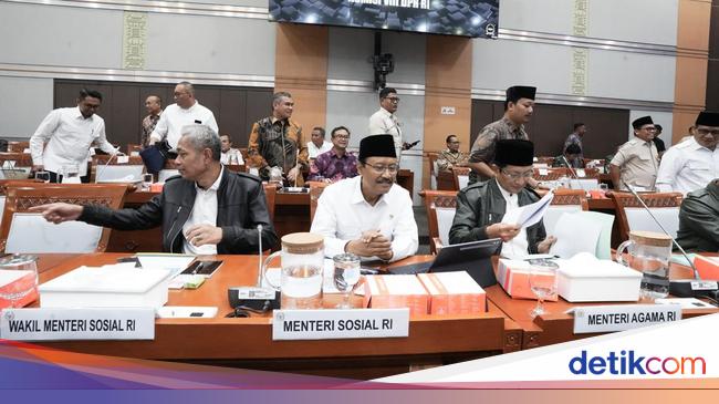 Mensos Laporkan Program Kemensos &amp; Penyerapan Anggaran 2025 ke DPR