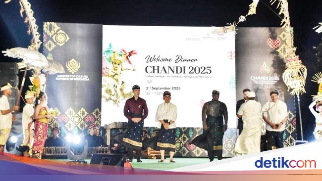 Sambut Delegasi CHANDI 2025, Menbud Ajak Jadikan Budaya Pemersatu Dunia