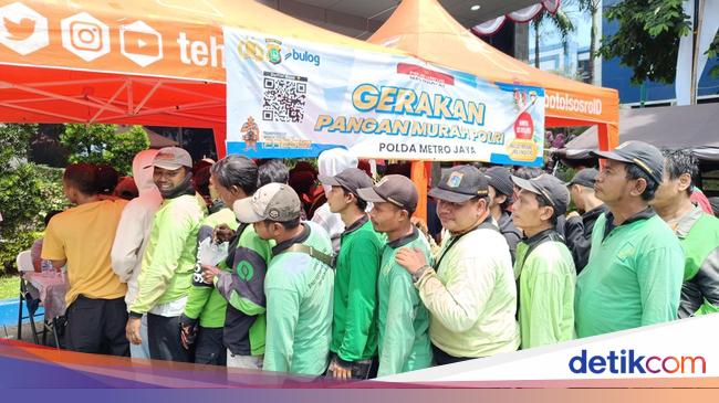 Polda Metro Gelar Gerakan Pangan Murah, Jamin Stok Beras Aman