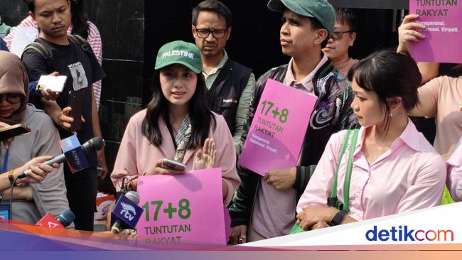 Abigail dkk Minta Bukti Konkret DPR Tindak Lanjuti 17+8 Tuntutan Rakyat