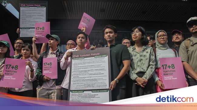 Halo DPR, Deadline 17 Tuntutan Rakyat Jatuh Hari Ini