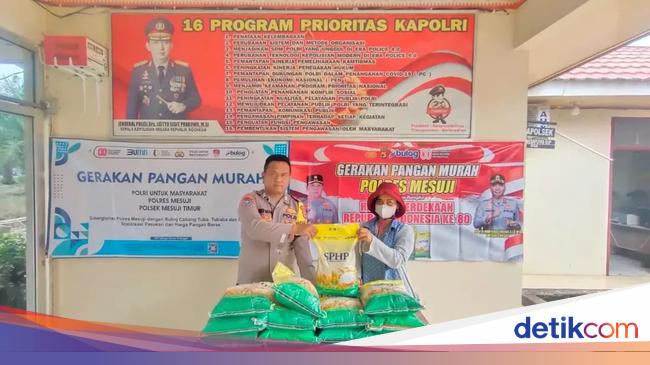 Polda Lampung Telah Salurkan 596 Ton Beras lewat Gerakan Pangan Murah