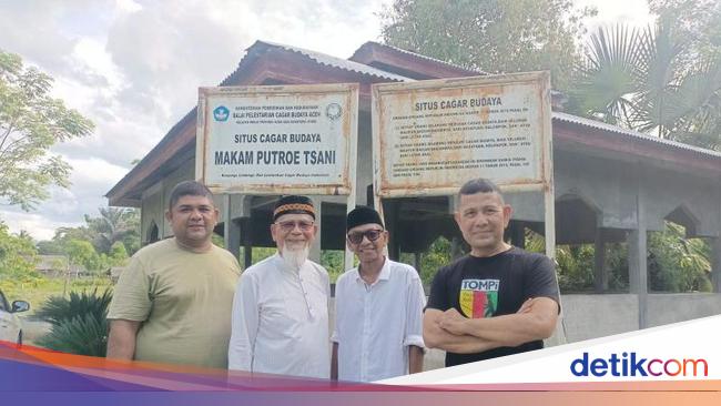 Duh! Cagar Budaya Makam Permaisuri Sultan Iskandar Muda di Aceh Tak Terurus