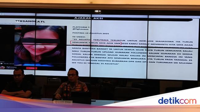 Konten TikTok Figha Lesmana Ajak Pelajar Demo Ditonton 10 Juta Kali