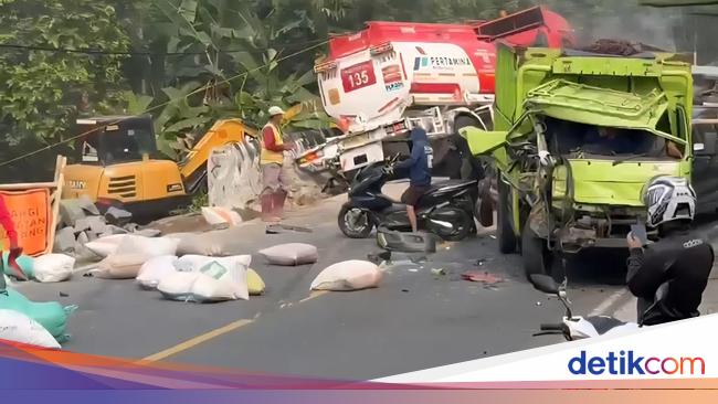 Pertamina Tanggapi Kecelakaan Beruntun Truk Tangki BBM di Bogor