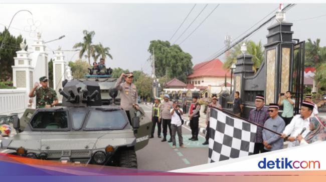 Patroli Skala Besar Libatkan Rantis di Magetan, Begini Pesan Kapolres