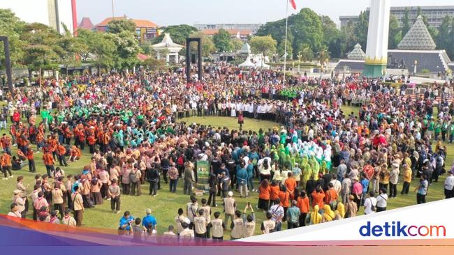 Ikrar Jogo Suroboyo Jadi Simbol Persatuan Warga Surabaya Tolak Anarkistis