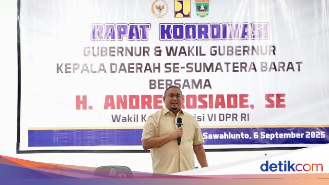 Andre Rosiade Pastikan Dana Perbaikan Jalan Rusak Payakumbuh-Sitangkai