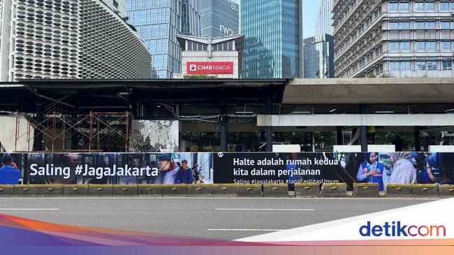 Ini Kondisi Halte TransJakarta Senayan: Perbaikan Dikebut, Layanan Jalan