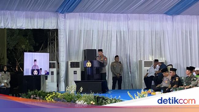Doa Bersama di Polda Metro, Kapolri Ajak Masyarakat Jaga Persatuan-Kesatuan
