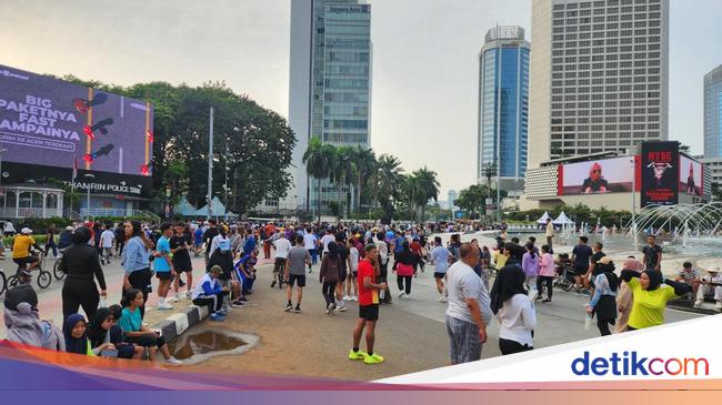CFD Jakarta Pagi Ini Ramai, Warga Lega Kondisi Kembali Normal