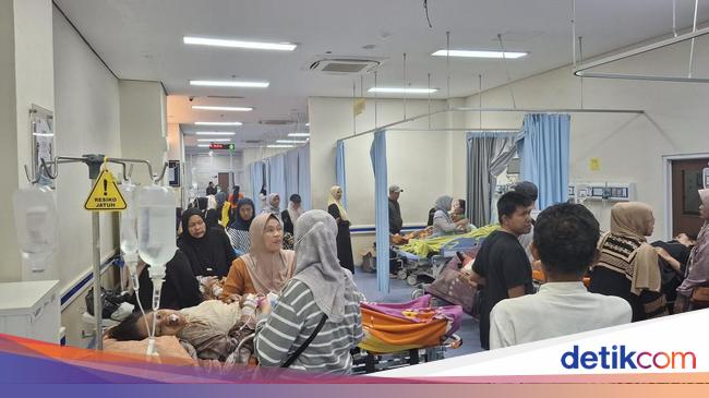 28 Korban Luka Bangunan Ciomas Ambruk Ditangani RSUD, Ada Balita Alami Kritis