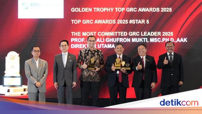 Implementasi GRC Dinilai Unggul, BPJS Kesehatan Boyong Golden Trophy 2025