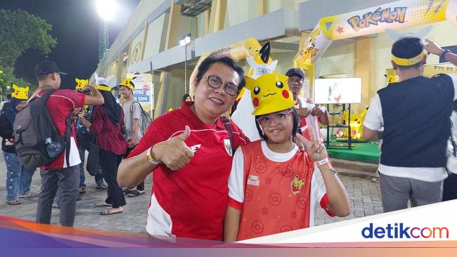 Momen Istimewa Ratusan Anak Down Syndrome-Yatim Piatu Dukung Timnas di Sidoarjo