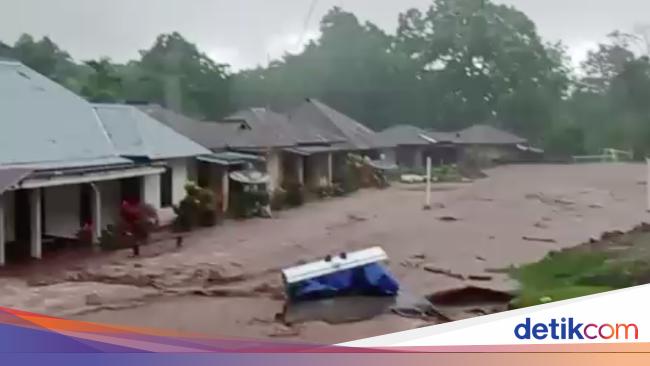 Banjir Bandang di Nagekeo NTT, 3 Orang Tewas dan 4 Hilang