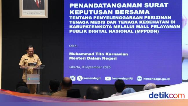 Mendagri Dukung Perizinan Tenaga Medis dan Kesehatan Lewat MPPDN