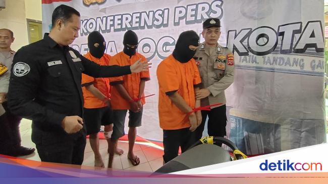 Komplotan Maling Motor di 300 TKP Bogor Terancam 7 Tahun Penjara