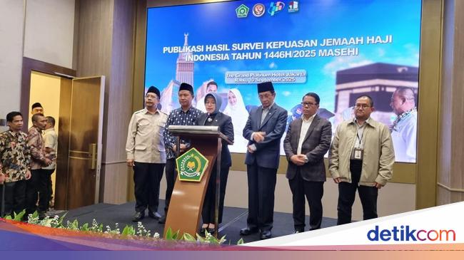 Survei BPS: Tingkat Kepuasan Jemaah Haji RI 2025 88,46%, Naik dari Tahun Lalu