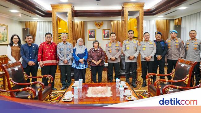 Audiensi dengan Kapolri, Komnas HAM Pastikan Hak Tersangka Demo Anarkis Terpenuhi