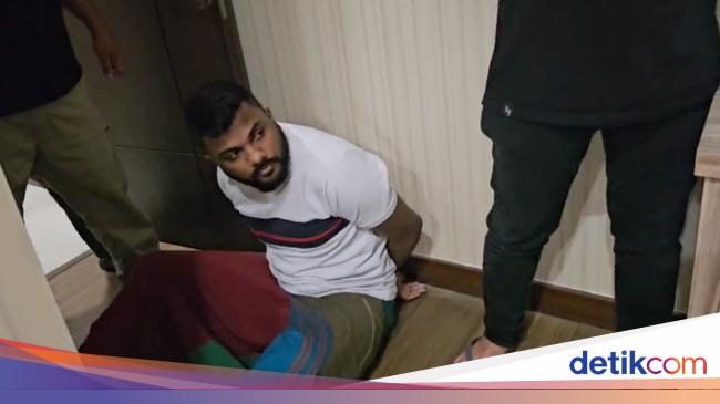 Momen Gembong Kriminal Buronan Sri Lanka Disergap di Apartemen Jakarta