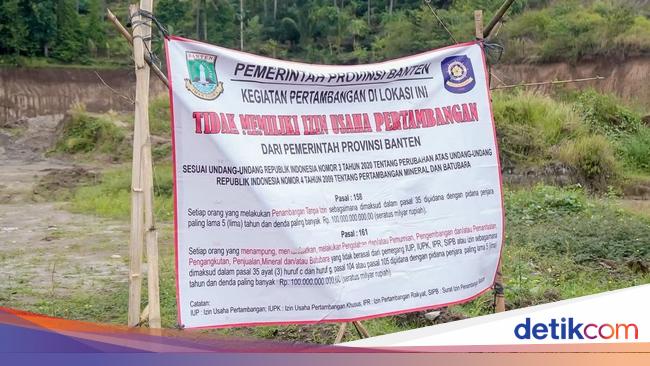 Rumah Warga Cilegon Terancam Longsor, Pemprov Banten Segel Tambang Pasir