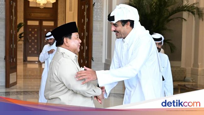 Bertemu Emir Qatar, Prabowo Tegaskan Dukungan RI Usai Doha Diserang Israel