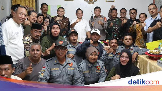 Tinjau Pos Kamling di Makassar, Mendagri Tekankan Keamanan Berbasis Warga