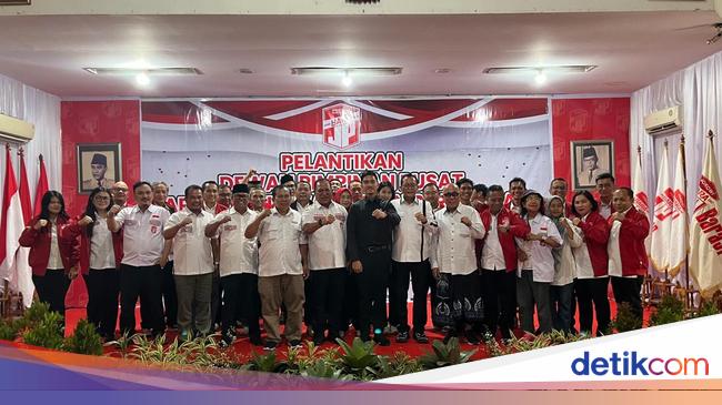 Dihadiri Kaesang, Bara JP Lantik Dewan Pengurus Pusat Periode 2025-2030