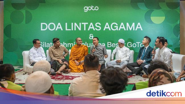 Doa Lintas Agama! Ribuan Mitra Driver dan Karyawan Gojek Doakan Indonesia