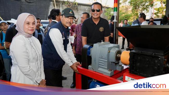 Mensos Tinjau Pemilahan Sampah di Bali, Dorong Kolaborasi Pemberdayaan
