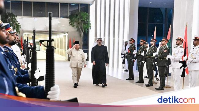 Usai Qatar, Prabowo Lanjut ke Abu Dhabi Bertemu Pangeran MBZ