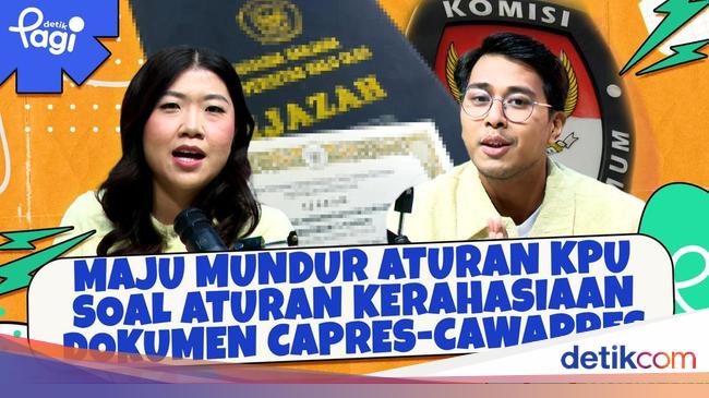 Maju Mundur KPU soal Aturan Kerahasiaan Dokumen Capres-Cawapres