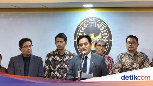 Yusril Diskusi Bareng Koalisi Sipil Bahas soal Kodifikasi RUU Pemilu-MD3
