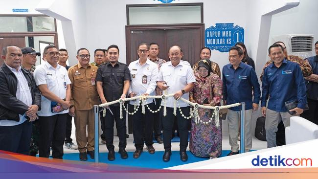 Dukung Asta Cita, Krakatau Steel Resmikan Dapur MBG dari Baja Modular