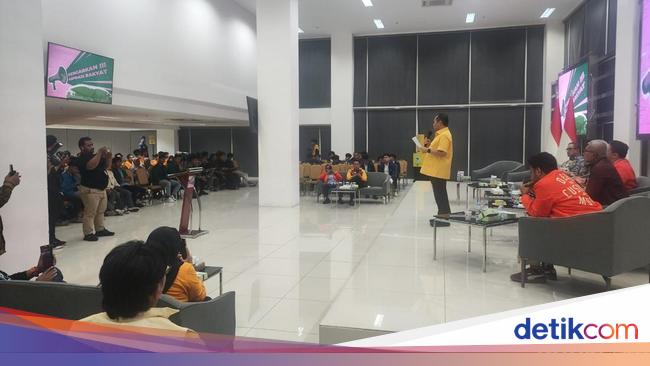 Diterima Fraksi Golkar DPR, Mahasiswa Tagih RUU Perampasan Aset