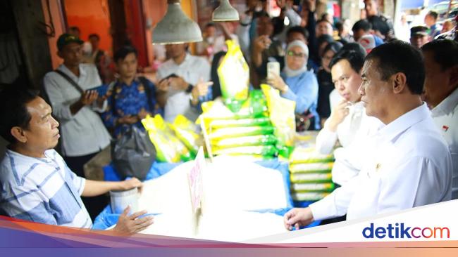 Harga Beras Mulai Turun, Mentan Amran Sidak Pasar Panorama Bengkulu